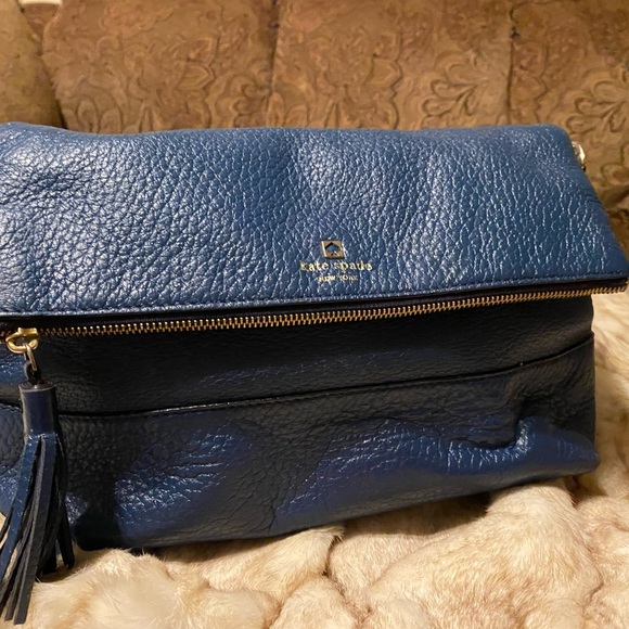 Kate Spade Flap Shoulder bag, Blue, size: M - Picture 14 of 16